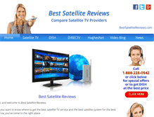 Tablet Screenshot of bestsatellitereviews.com